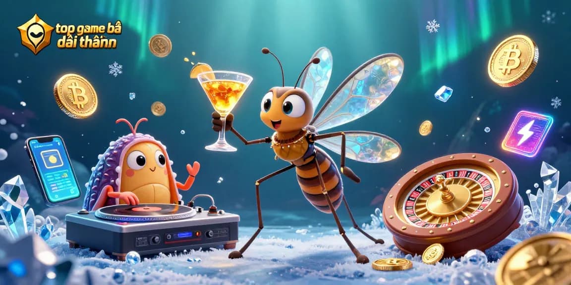 Experience thrilling gameplay with the top game bài đổi thưởng featuring vibrant characters and casino elements.