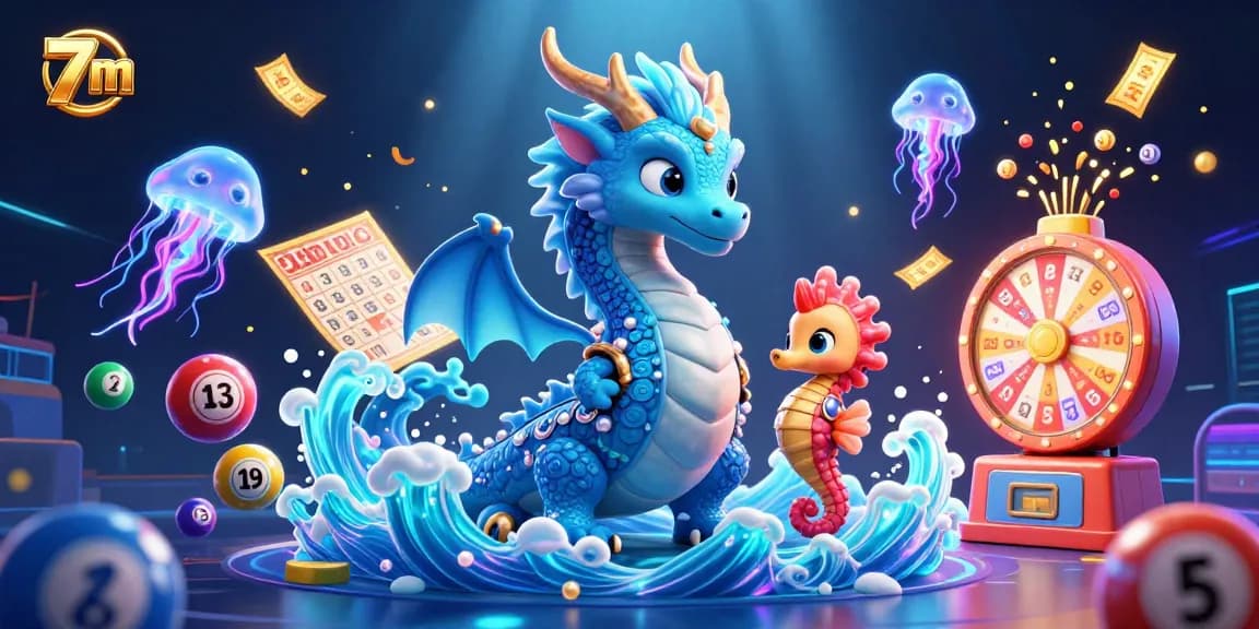Win with 7m as stunning lottery balls bounce around vivid underwater characters.