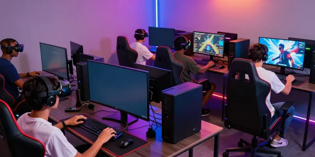 Players engaging with online gaming platform https://ee88a.exposed/ in a vibrant, immersive atmosphere.