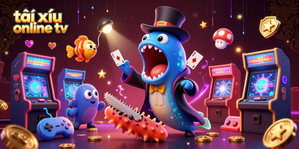 Experience thrilling moments with tài xỉu online tv in this vibrant 3D casino scene full of action.