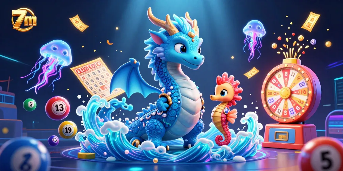 Win with 7m as stunning lottery balls bounce around vivid underwater characters.
