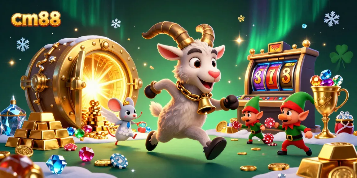 Experience excitement at cm88 with a thrilling 3D casino scene featuring cartoon characters engaging in high-stakes fun.
