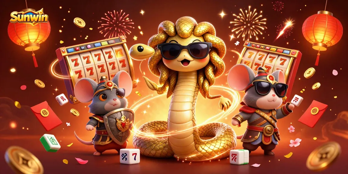 Spin slots at Sunwin and enjoy a vibrant casino experience with Medusa and friends!