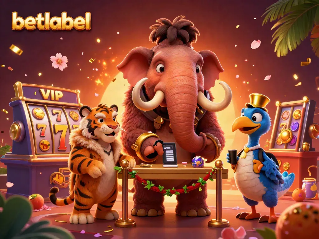 Experience excitement at betlabel casino with vibrant characters and dynamic slot games.