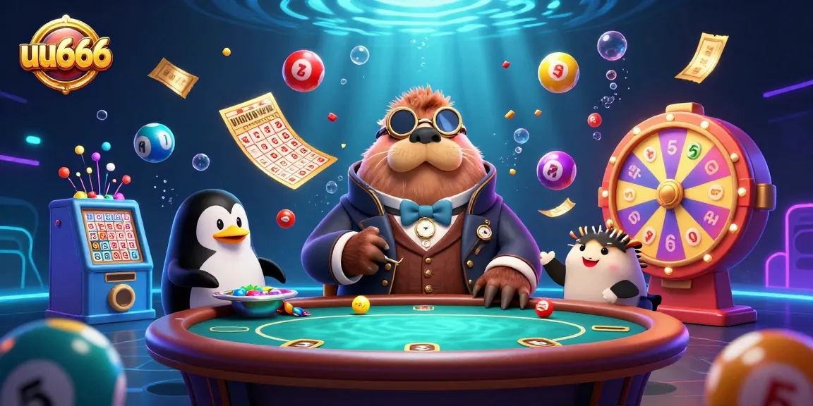 Experience thrilling gaming at uu666 with a poker showdown featuring unique underwater characters.